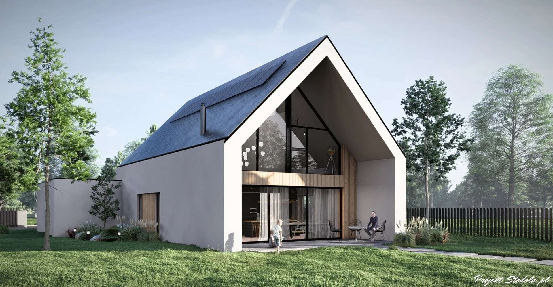 Projekt-Stodola-L-Compact-Elewacja-ogrodowa-skos